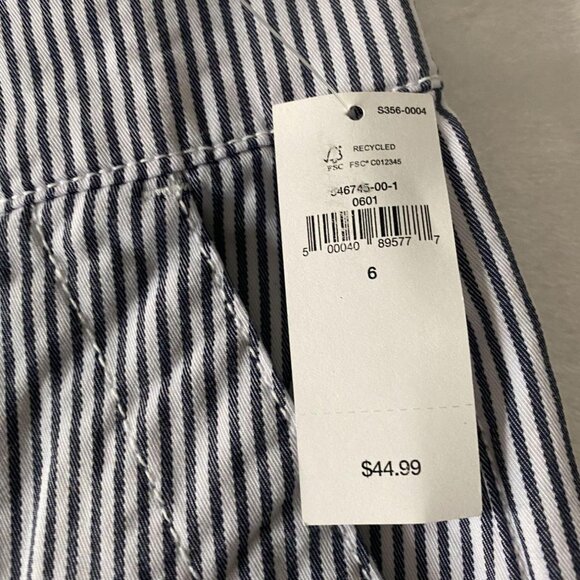 𝅺nwt Gap 9″ Khaki Bermuda Shorts Size 6 - Picture 9 of 9